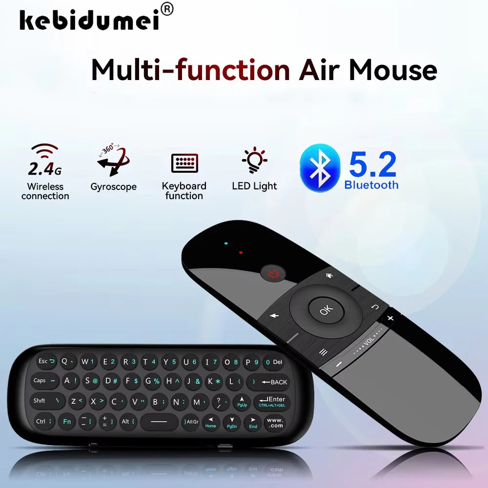M8 Wireless Air Mouse Mini Keyboard 2.4G Bluetooth TV Remote Wireless Air Mouse Keyboard Babs