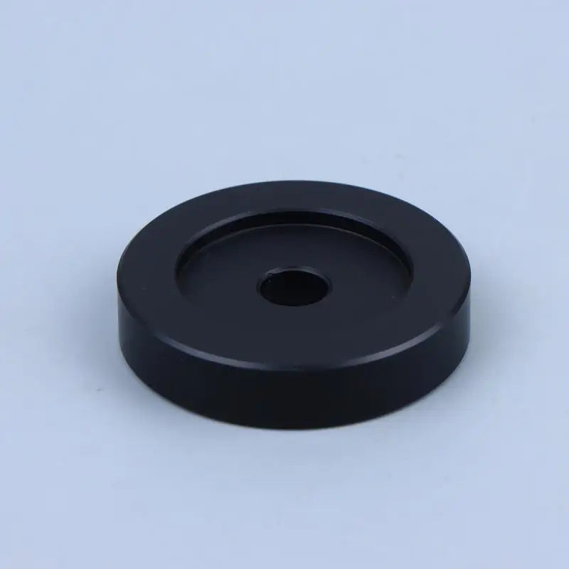 45 RPM Record Adapter – Solid Aluminum for 7" Vinyl Turntables Turntable Adapter Babs Black