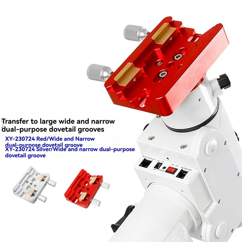 Dovetail Saddle Clamp Retrofit for Sky-Watcher HEQ5 Mount Telescope Mount Accessory Babs