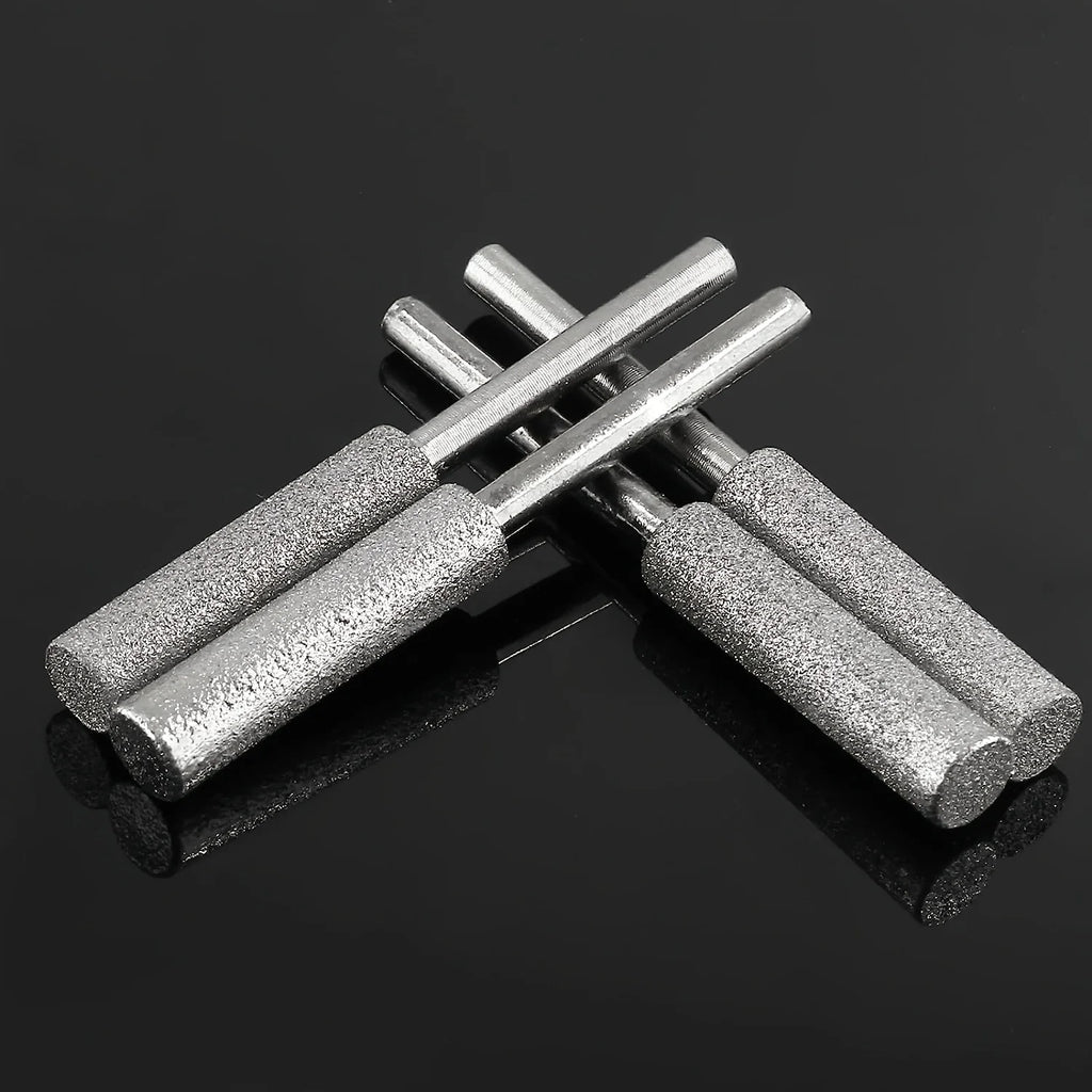 8-Piece Diamond Chainsaw Sharpener Bits – Rotary Grinding Set Chainsaw Sharpener Bits Babs