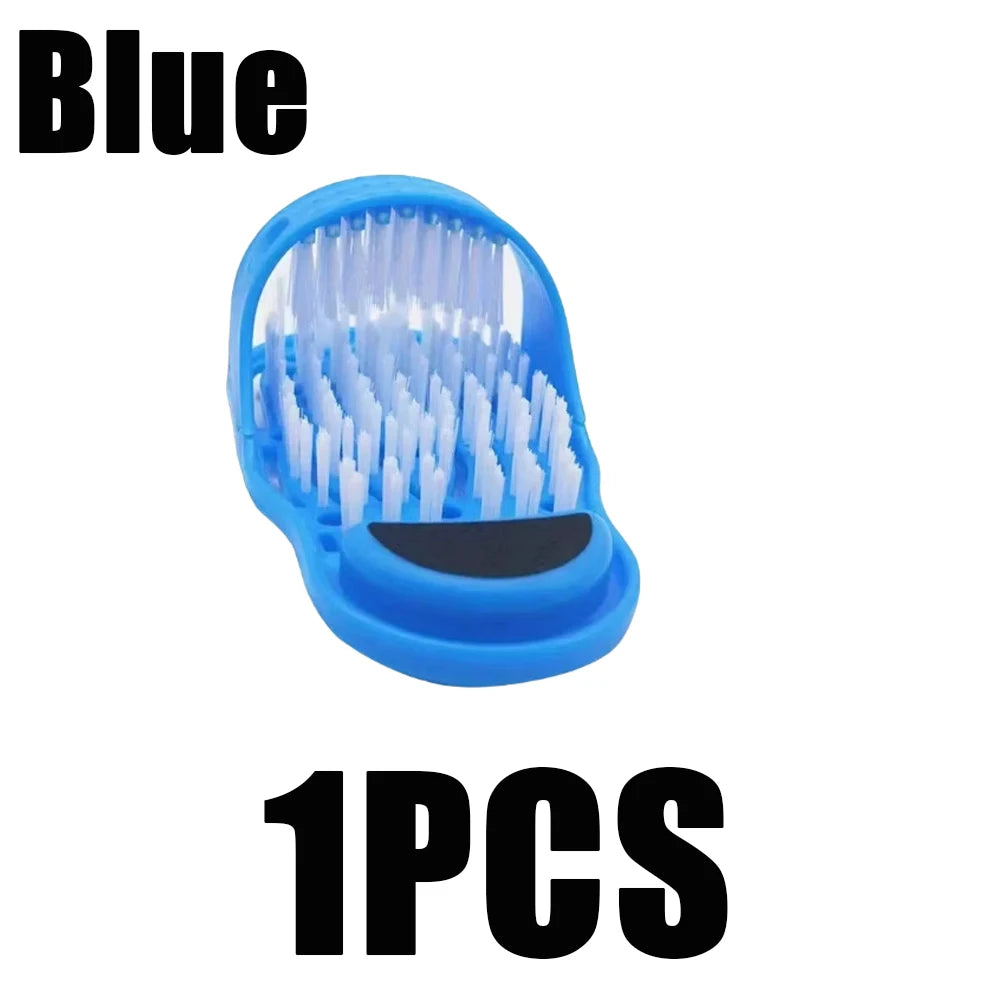 Shower Foot Scrubber Brush with Suction Cup – 1 to 4 Pack Foot Scrubber Brush Babs 1pcs B