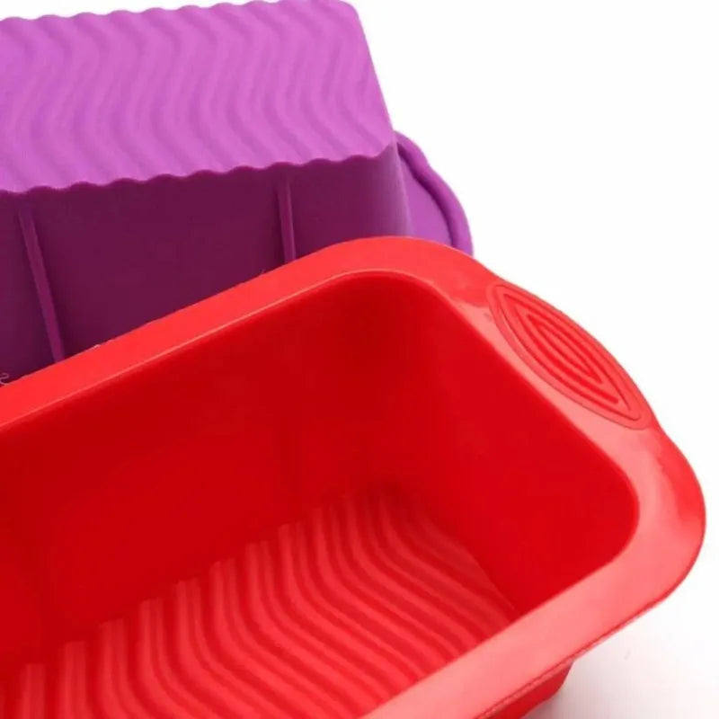 Silicone Rectangle Loaf Pan – Bread & Cake Baking Mold Silicone Baking Mold Babs