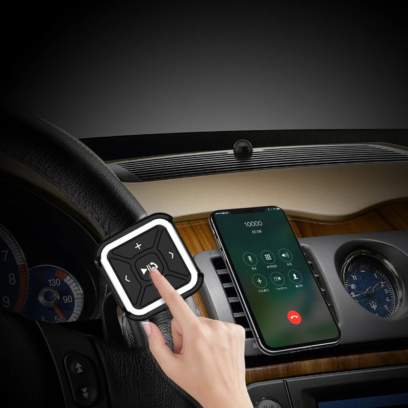 Bluetooth Car Steering Wheel Remote – Android & iOS Car Bluetooth Remote Babs