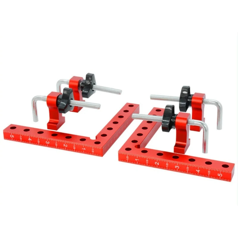 90° Right Angle Corner Clamp – 120/140mm Aluminum Woodworking Woodworking Corner Clamp Babs