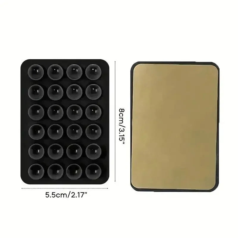 Silicone Suction Cup Phone Wall Holder – Multi-Use, Non-Slip Phone Wall Mount Babs