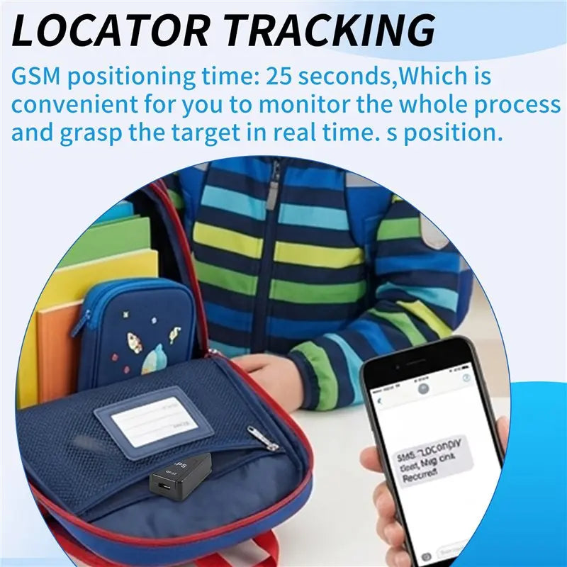 Mini Magnetic GPS Tracker – Real-Time Car & Motorcycle Locator GPS Tracker Babs