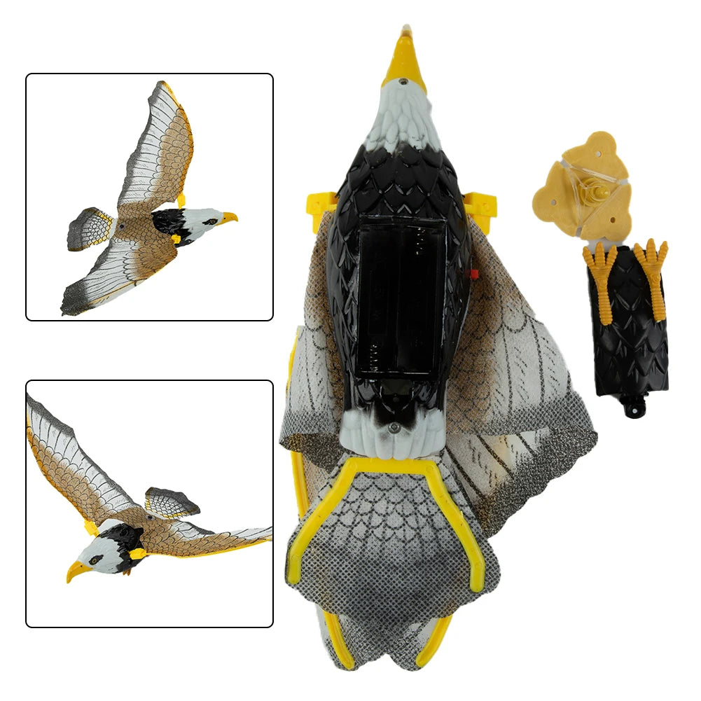 Hanging Hawk Eagle Decoy Bird Repellent – Garden Deterrent Bird Deterrent Decoy Babs