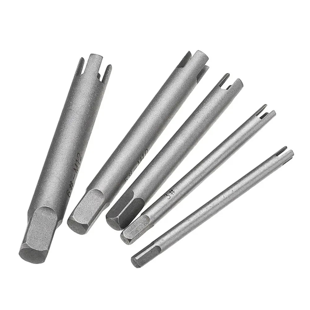 M3–M12 Broken Tap Extractor HSS Steel Screw Remover Tool Tap Extractor Tool Babs