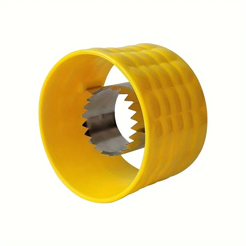 Corn Stripper & Peeler – Stainless Steel Kernel Remover Corn Stripper Tool Babs Yellow-1pc