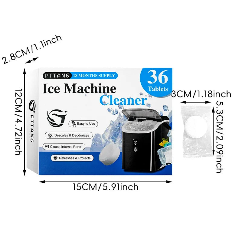 Ice Machine & Coffee Maker Descaling Cleaning Tablets Appliance Cleaning Tablets Babs Cleaning tablet
