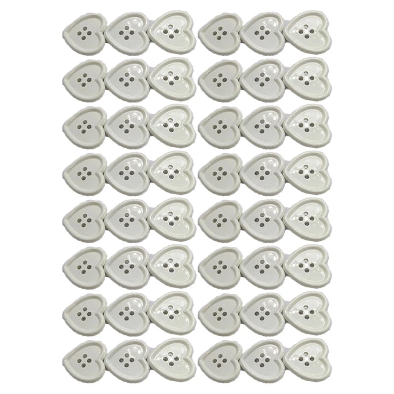 Sweet Check Love Button Duckbill Hair Clip – Y2K Style Hair Clip Barrette Babs 16P-4