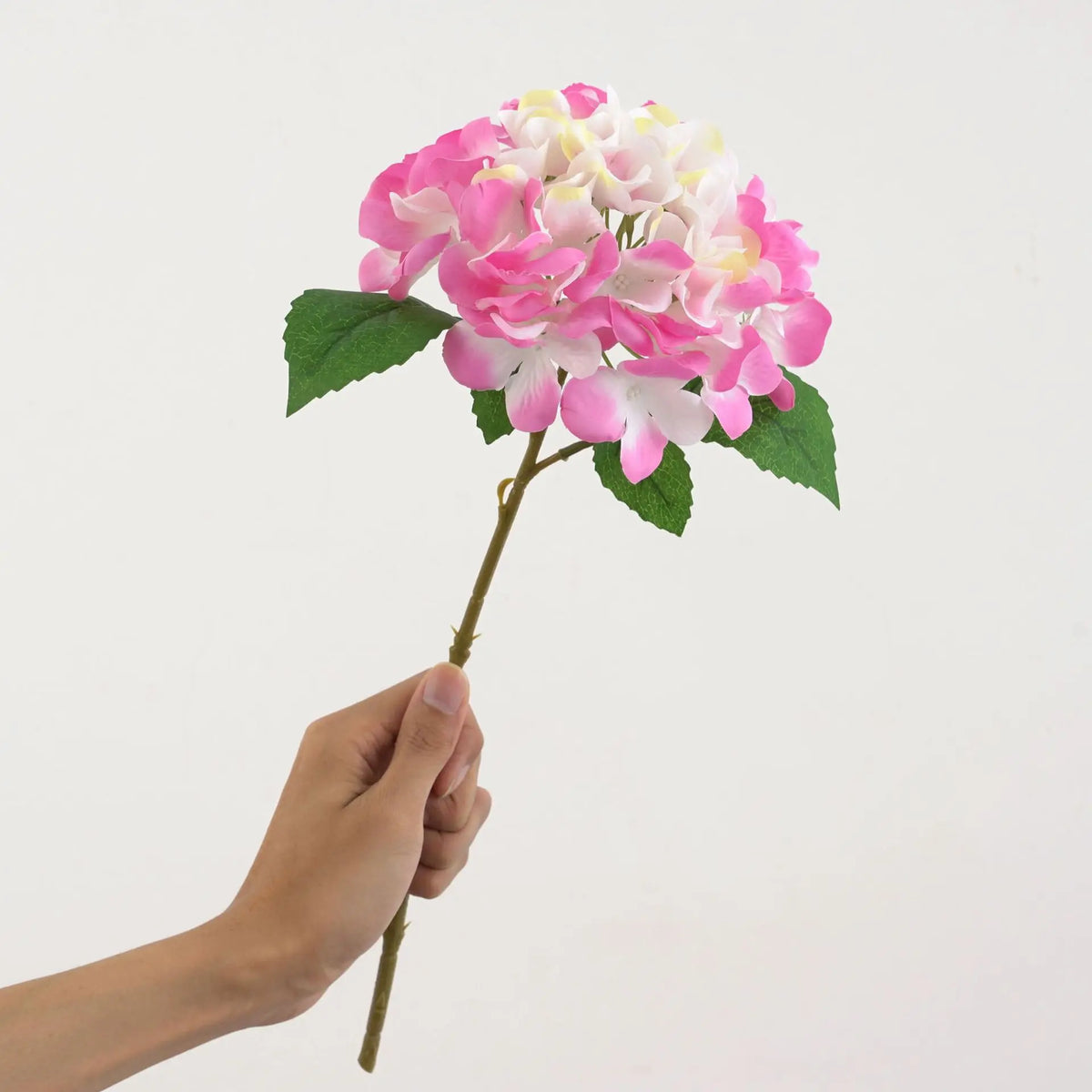 Silk Hydrangea Artificial Flowers for Wedding & Home Décor Artificial Silk Flowers Babs Pink