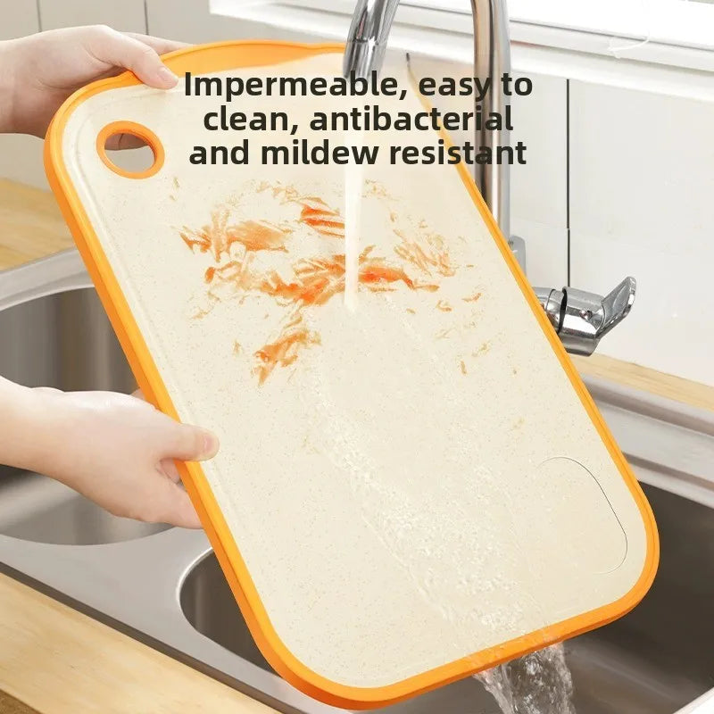 Eco Wheat Straw Double-Sided Non-Slip Cutting Board Cutting Board Babs