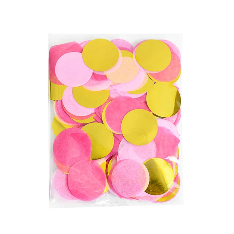 36" Giant Gender Reveal Balloon Set – Blue & Pink Confetti Gender Reveal Balloon Babs 1Pack pink Confetti 36inch