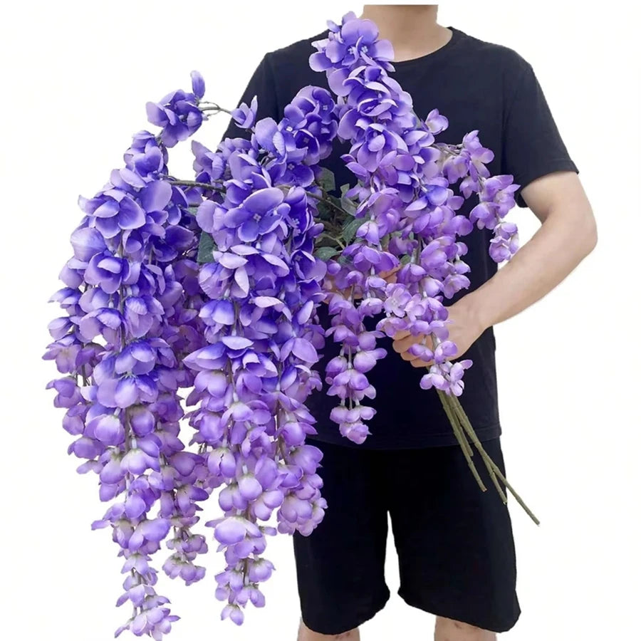 Artificial Silk Orchid Garland – Wedding & Home Décor Wreath Artificial Flower Garland Babs