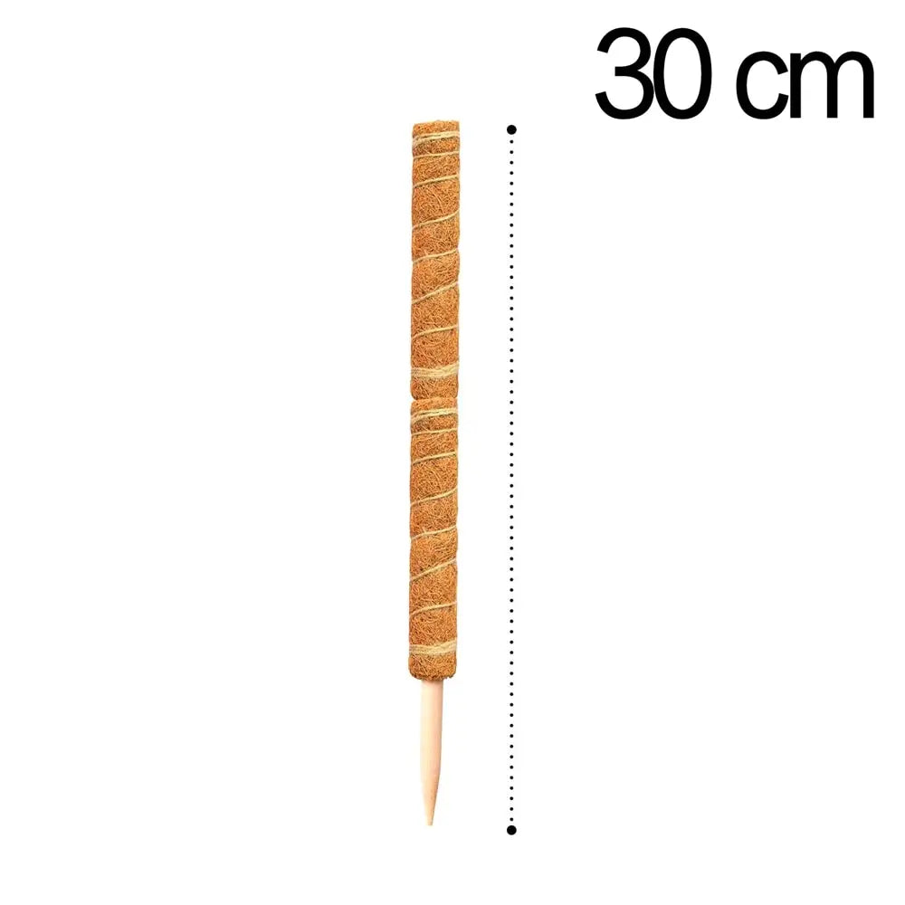 Coir Totem Pole Plant Support – 30/40/50cm Coconut Fiber Plant Support Stake Babs 30cm