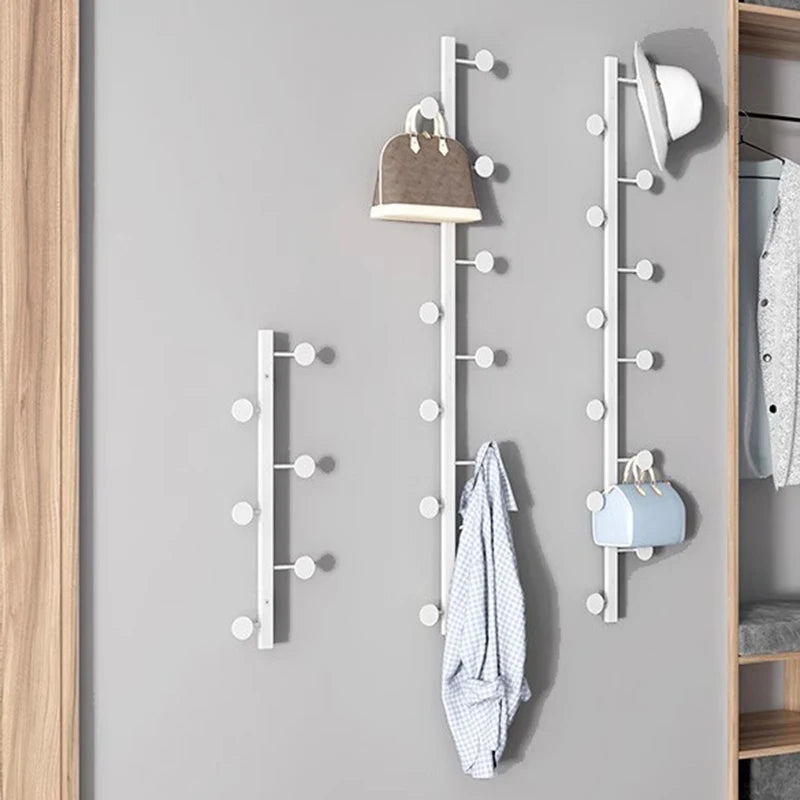 Nordic Luxury Wall Coat Rack – 6-Hook Modern Metal Hanger Wall Coat Rack Babs