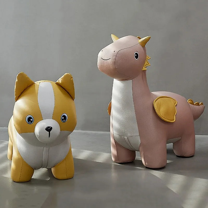 Cute Animal Kids Stool – Modern Decorative Living Room Seat Decorative Kids Stool Babs