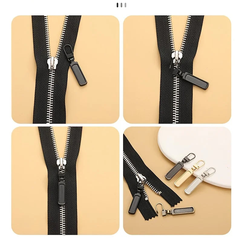 10pcs Detachable Metal Zipper Pullers – Zipper Repair Kit Zipper Repair Pullers Babs