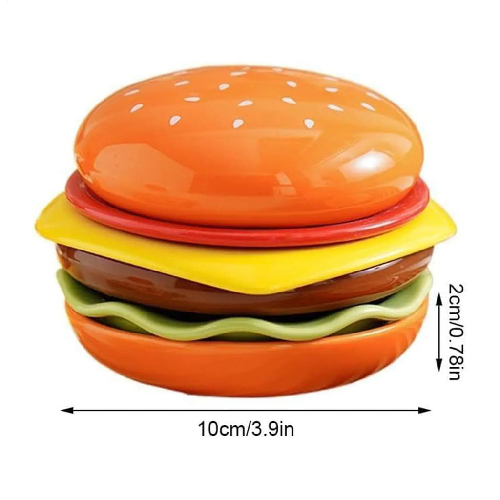 6-Layer Stackable Condiment Bowl Set – Burger Sauce Plates Condiment Bowl Set Babs