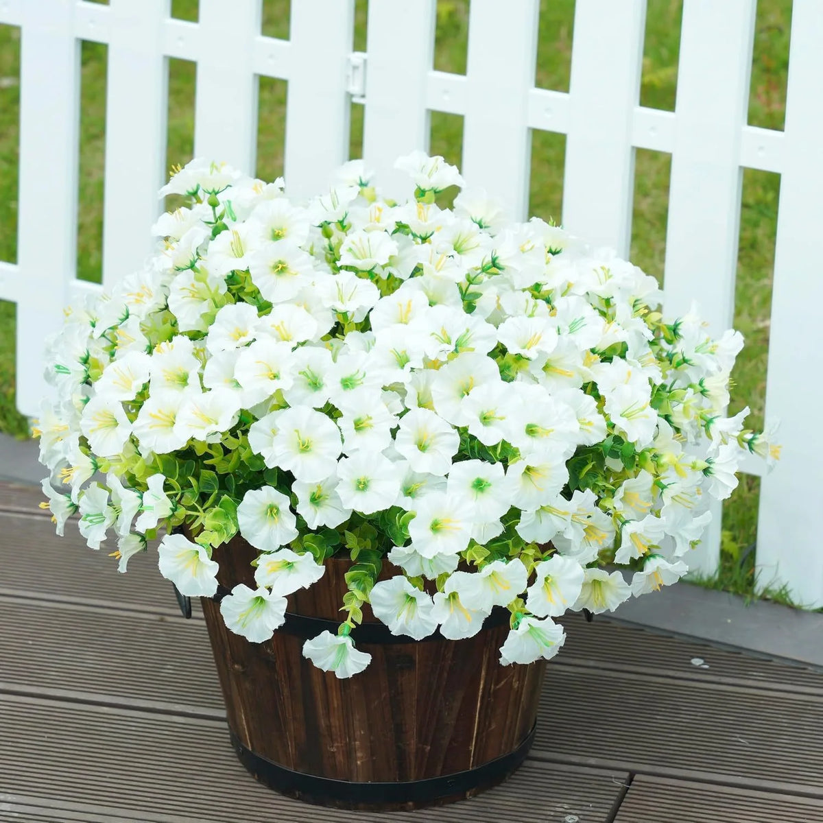 Artificial Morning Glory Vine Garland – Wedding & Home Decor Artificial Flower Vine Babs
