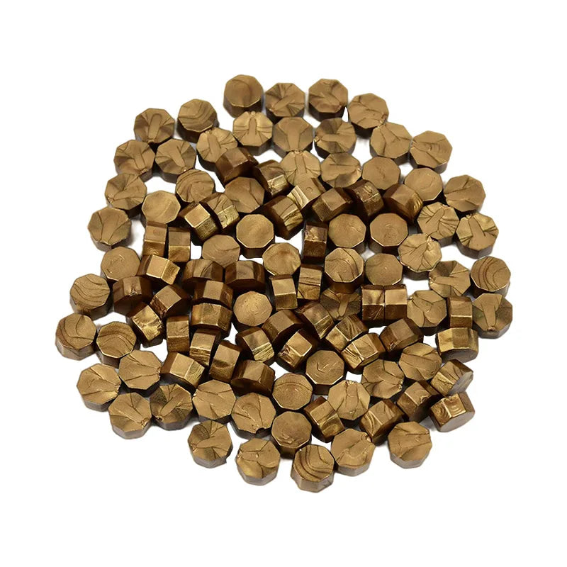 100Pcs Retro Colored Wax Seal Beads – Wedding & Scrapbooking Wax Seal Beads Babs M12