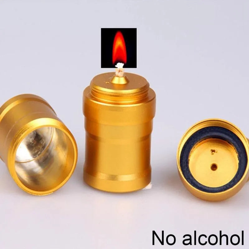 Portable Mini Metal Alcohol Lamp – Camping & Lab Stove Alcohol Lamp Stove Babs