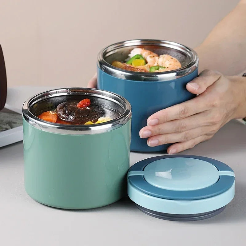 Insulated Stainless Steel Thermal Food Jar 630ml & 1000ml Thermal Food Jar Babs