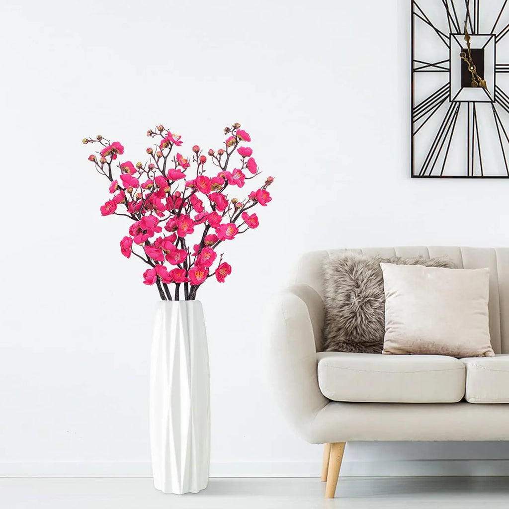 Artificial Silk Plum Blossom Branch – Spring Floral Décor Artificial Silk Branch Babs
