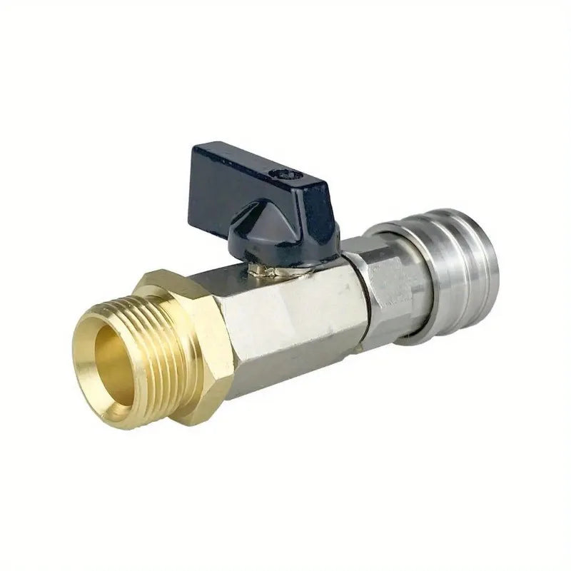 Pressure Washer Ball Valve Kit – 1/4" & M22 14mm, 4500 PSI Pressure Washer Valve Babs