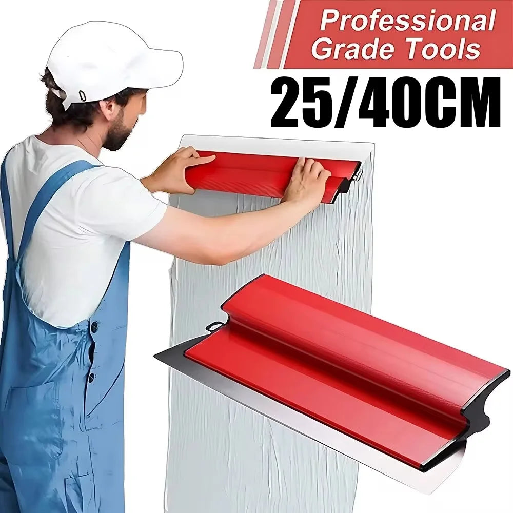Drywall Smoothing Spatula 25/40CM Flexible Skimming Blade Plastering Spatula Babs