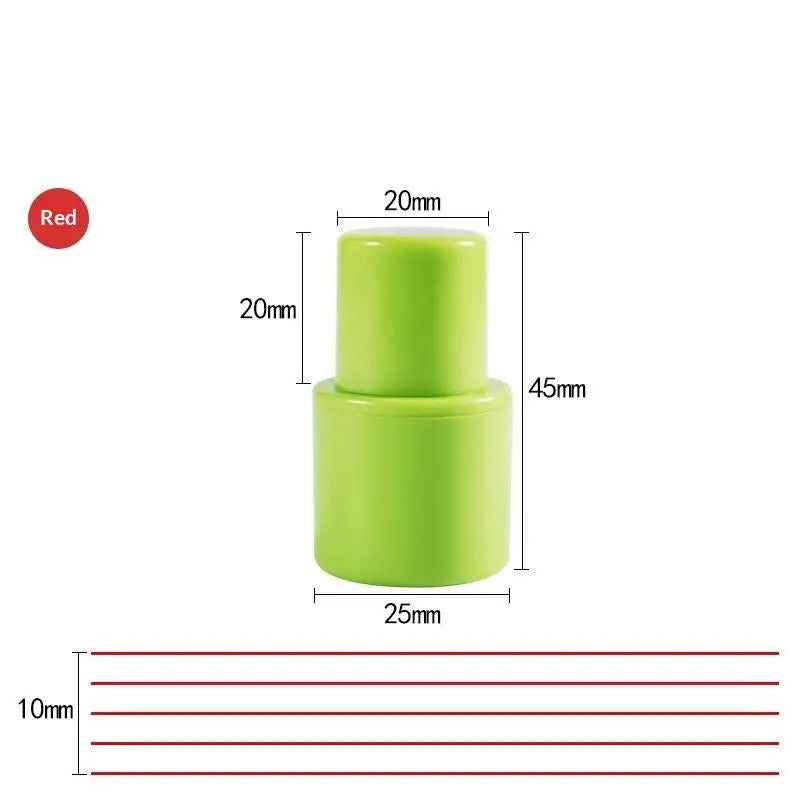 Music Staff 5-Line Roller Stamp | Teaching & Notation Tool Music Staff Stamp Babs Red