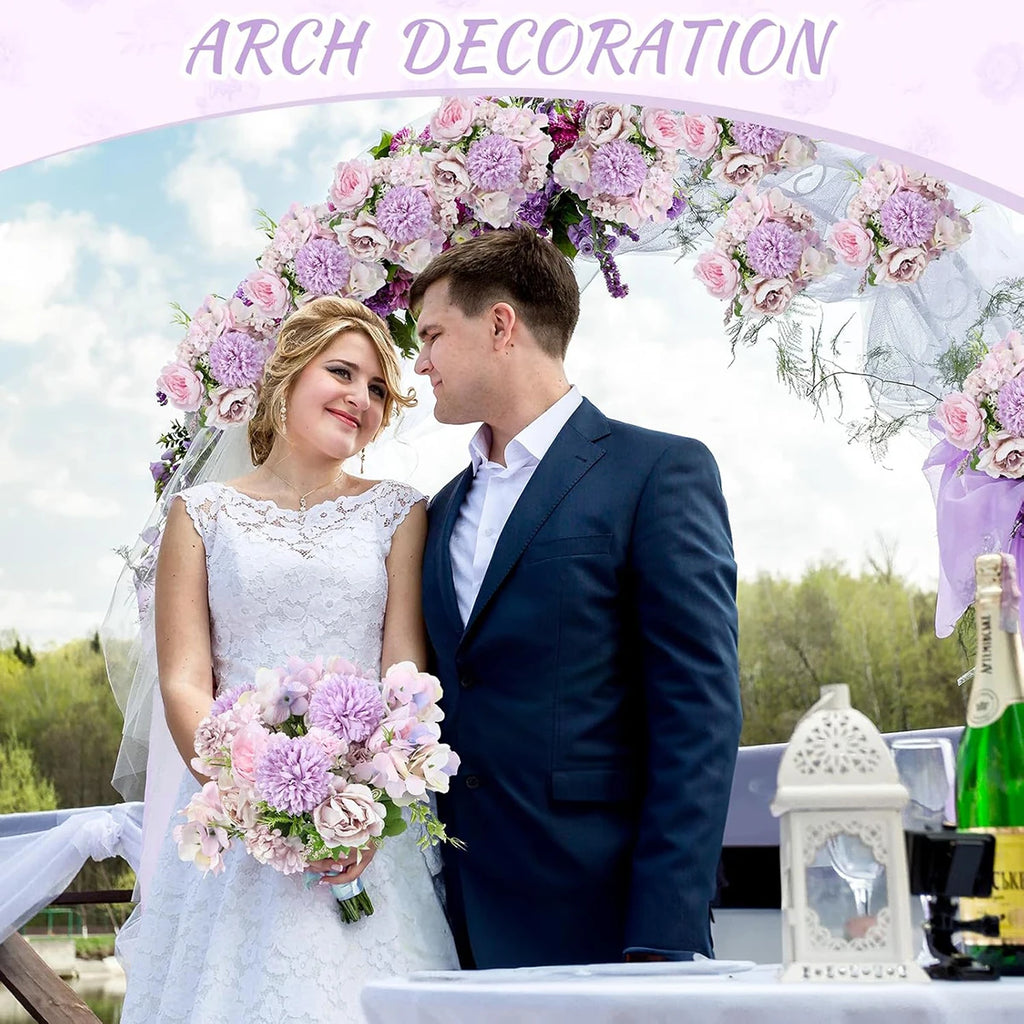 Artificial Silk Peony Hydrangea Bouquet – Home & Wedding Decor Artificial Flower Bouquet Babs