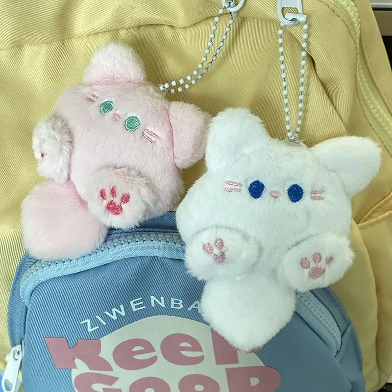 Cute Plush Cat Keychain Pendant – Bag Charm Gift 1-20 Pcs Plush Keychain Charm Babs