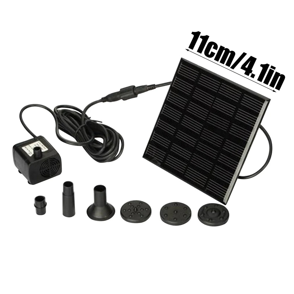 Mini Solar Floating Fountain – Garden Bird Bath & Pond Decor Solar Garden Fountain Babs