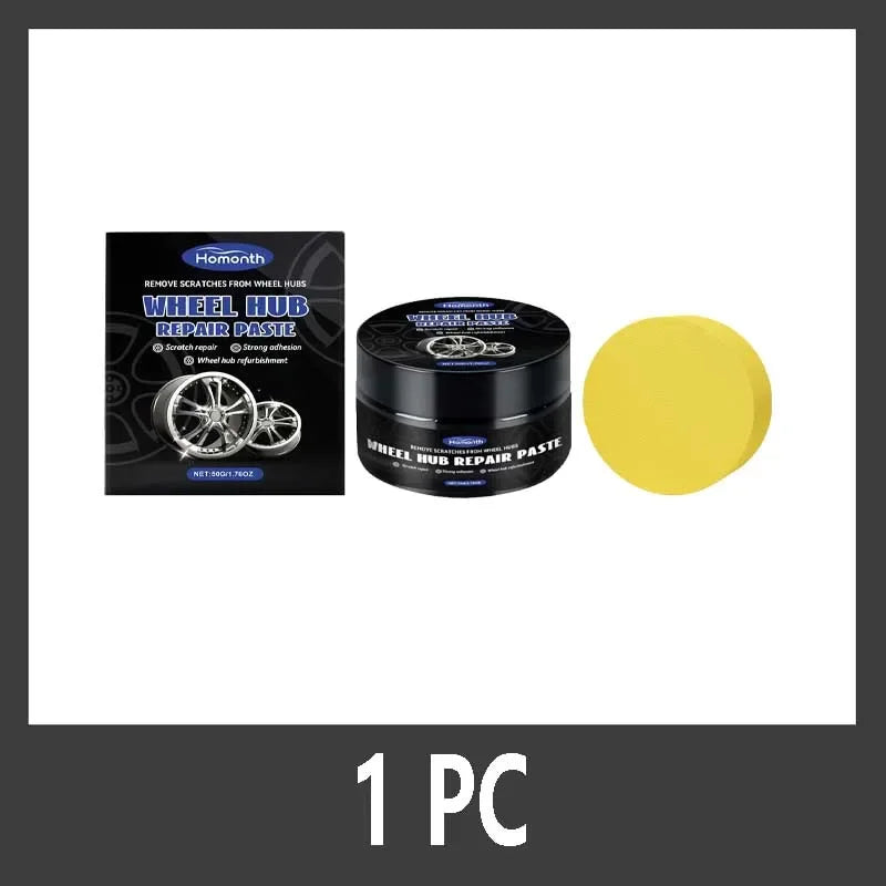 Car Wheel Rim Scratch Repair Paste – Alloy Touch Up Paint 50g Rim Repair Paste Babs 1PC 50g