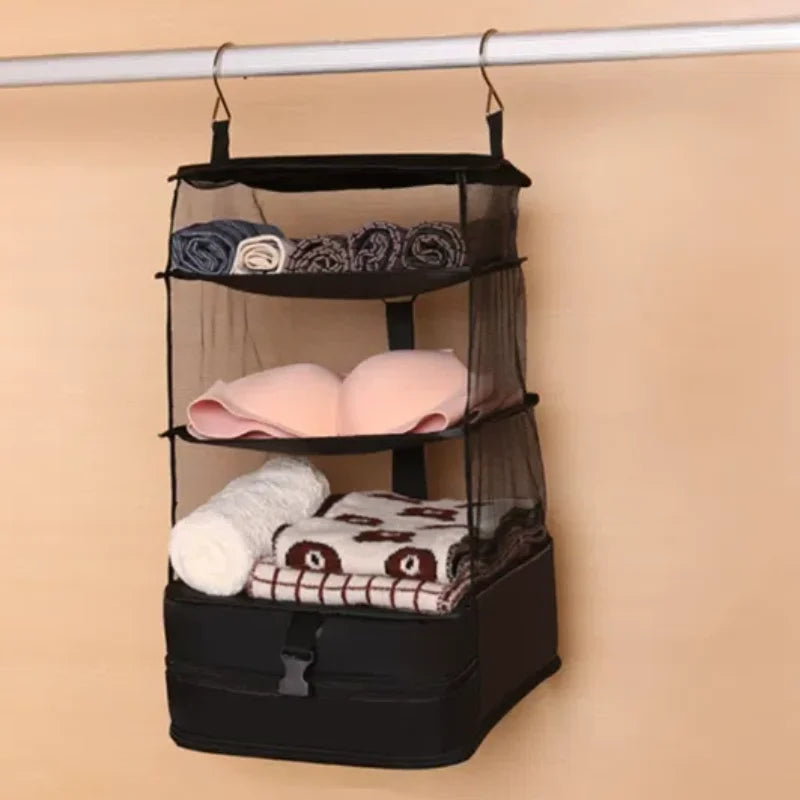 3-in-1 Hanging Travel Garment Organizer Bag – Large Capacity Travel Garment Organizer Babs
