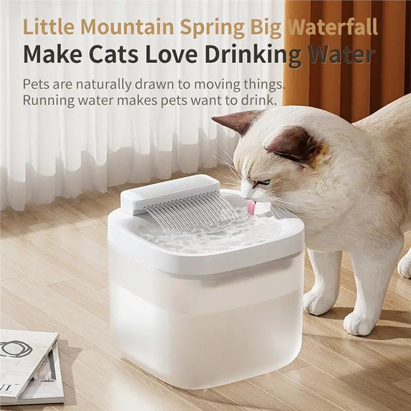 Automatic Silent Pet Water Fountain – Large Capacity Filter Pet Water Fountain Babs