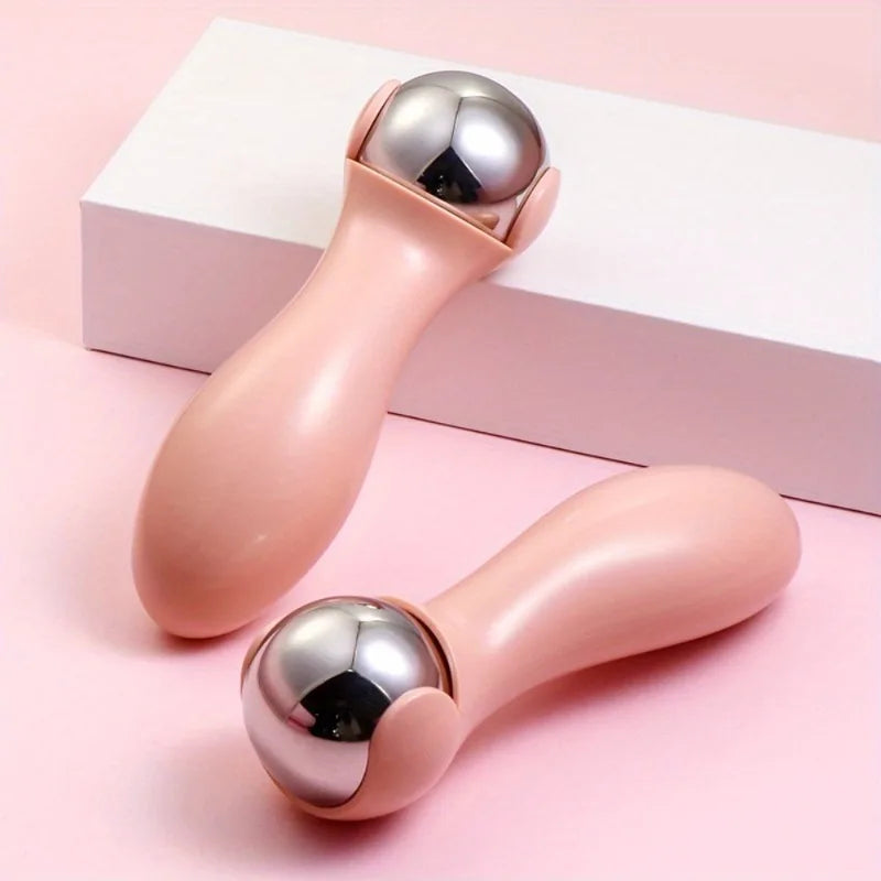 720° Rotating Stainless Steel Facial Massager – Hot & Cold Facial Massager Babs