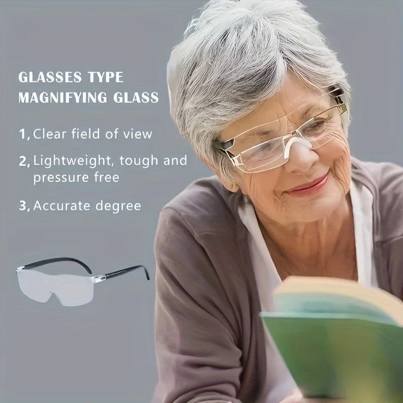 Large Lens Portable Magnifying Glass – 300% Magnification Handheld Magnifier Babs