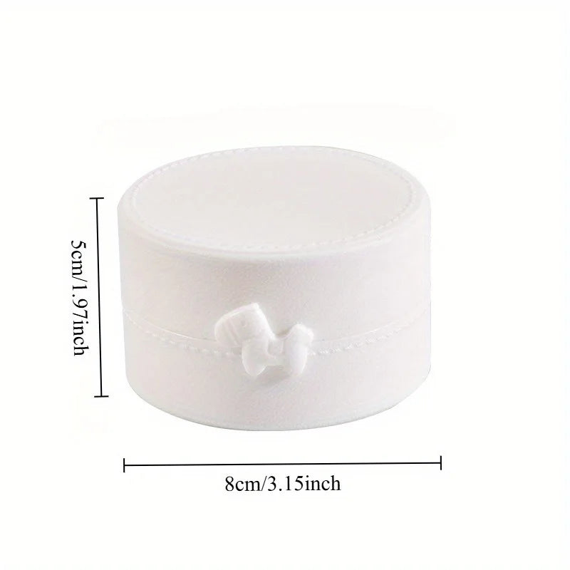 Bowknot Jewelry Organizer Box with Lid – Desktop Storage Jewelry Organizer Box Babs