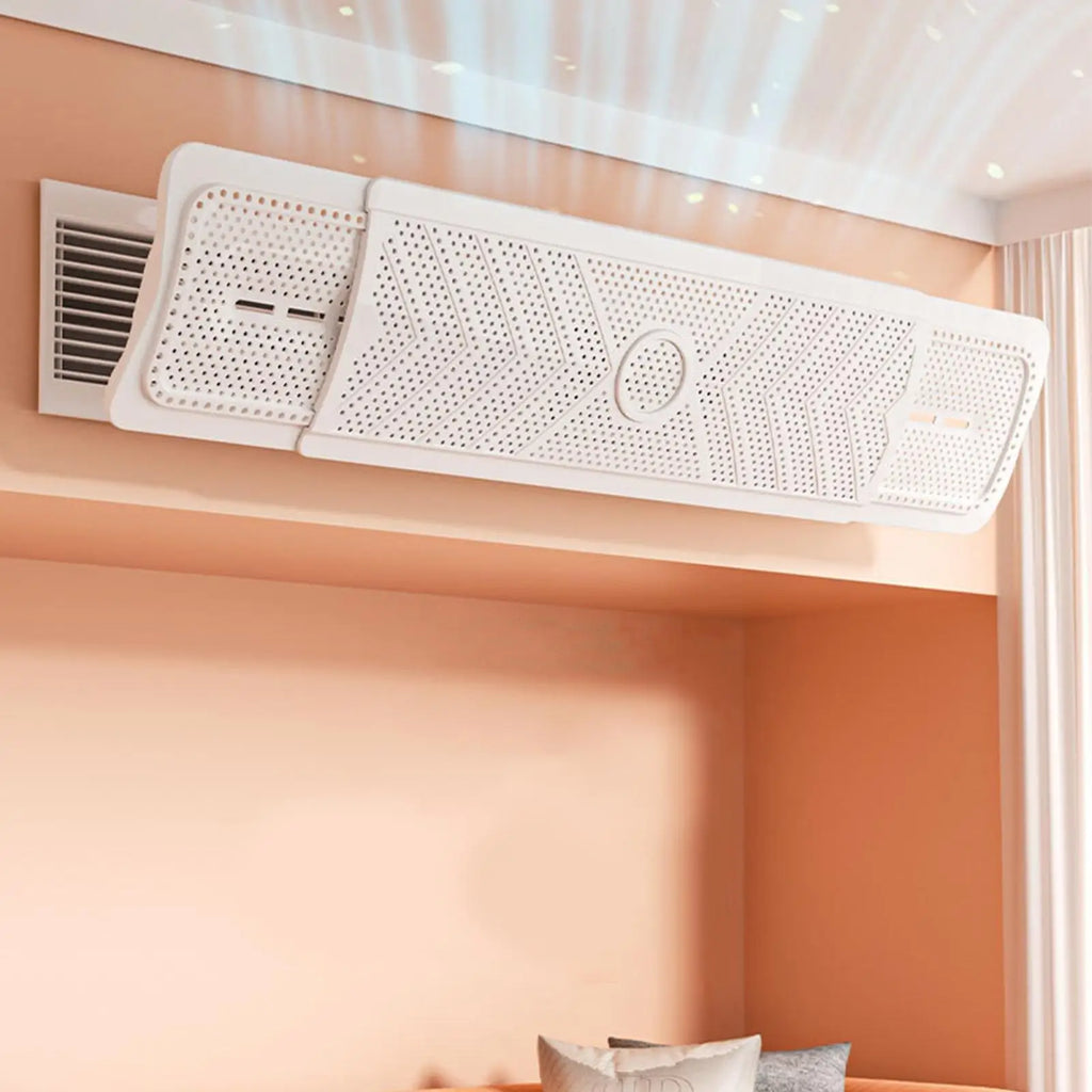 Adjustable AC Vent Deflector Wind Shield – No-Drill Baffle AC Vent Deflector Babs