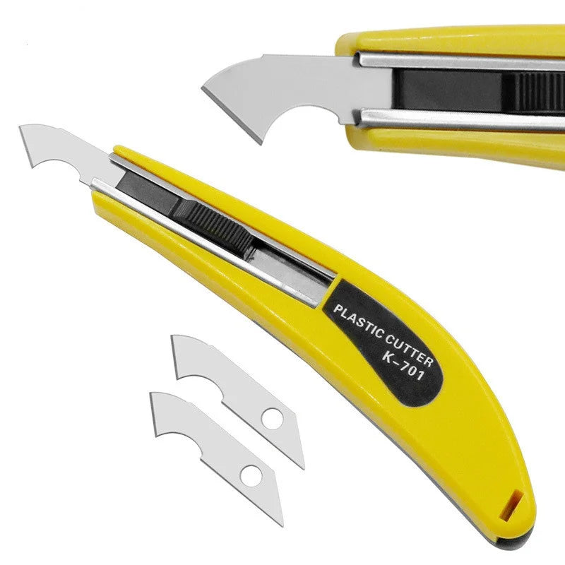 Acrylic Hook Cutter Knife with 3 Spare Blades – DIY Tool Acrylic Cutting Tool Babs