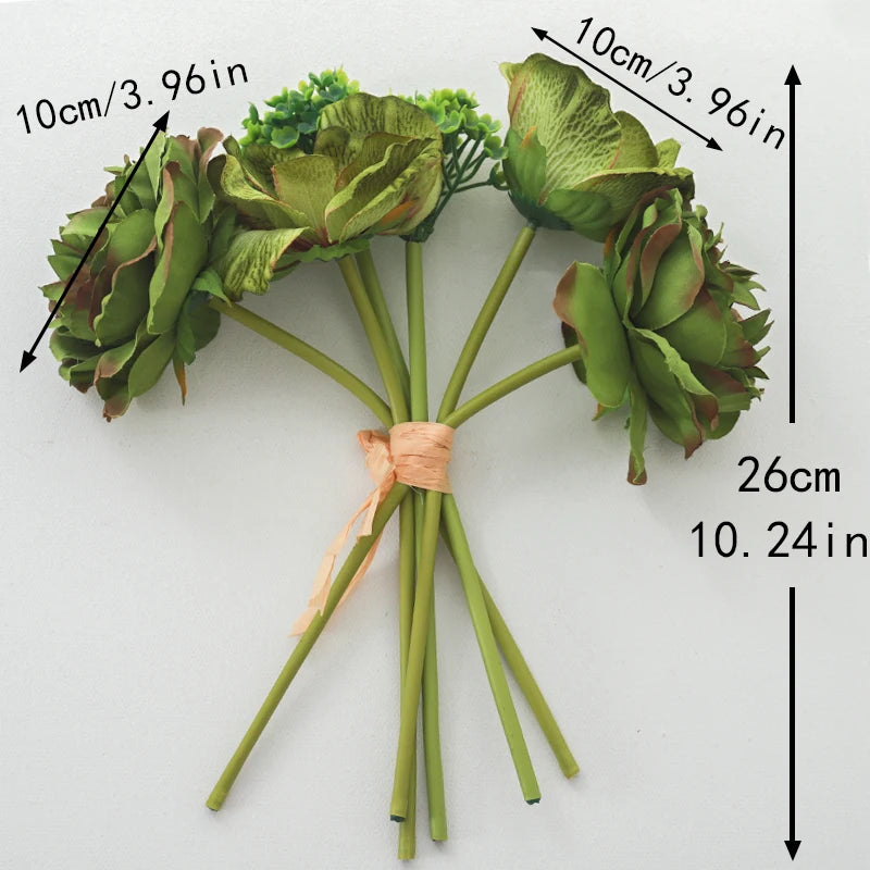 Silk Artificial Peony Flower for Home Decor & Weddings Artificial Flowers Babs