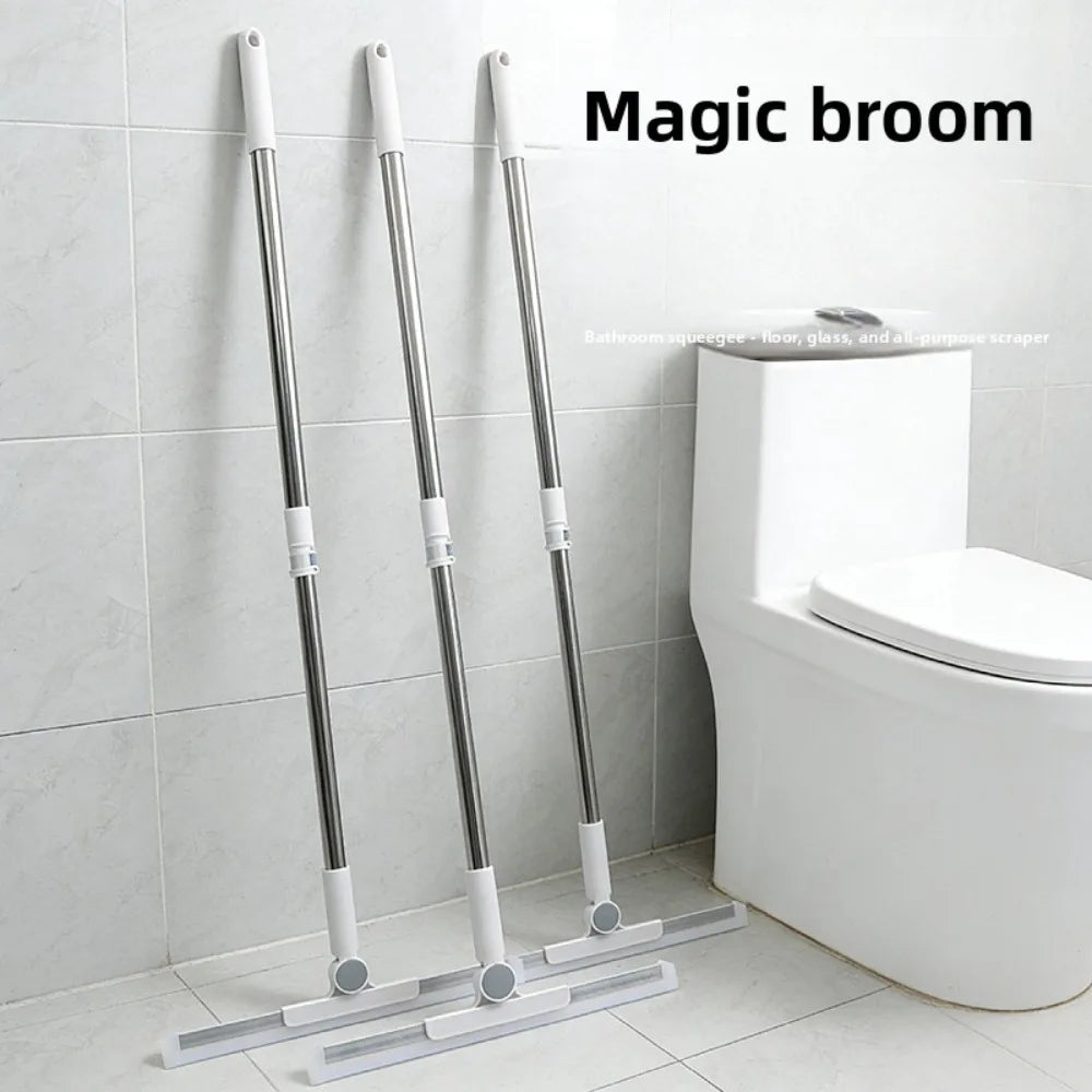 Magic Broom Scraper Sweeper – Bathroom & Kitchen Tool Floor Scraper Sweeper Babs