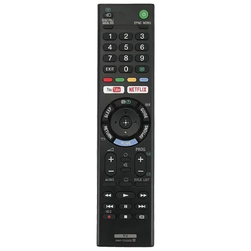 RMT-TX300E Remote Control for Sony Bravia Smart TV TV Remote Control Babs black