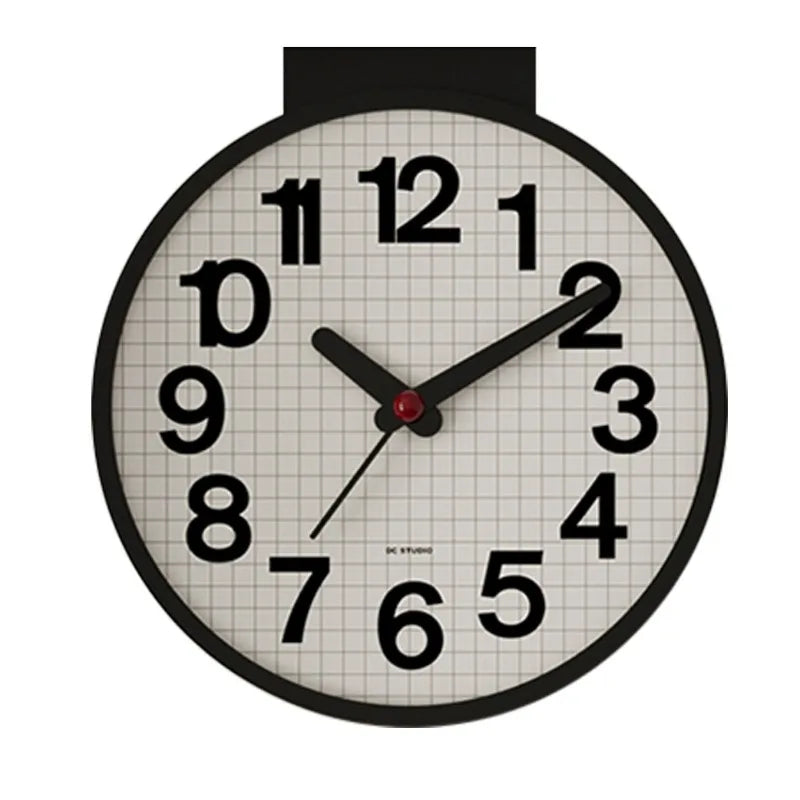 Double-Sided Corner Wall Clock – Silent Modern Acrylic Wall Clock Babs