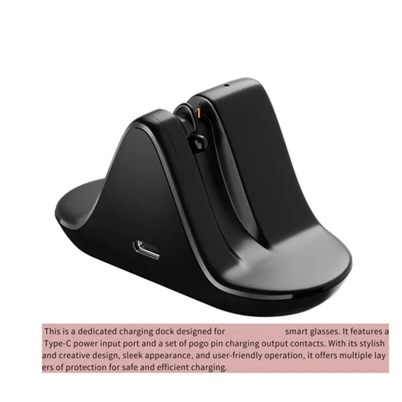 Charging Dock for Ray-Ban Meta Smart Glasses | Type-C LED Smart Glasses Charger Babs