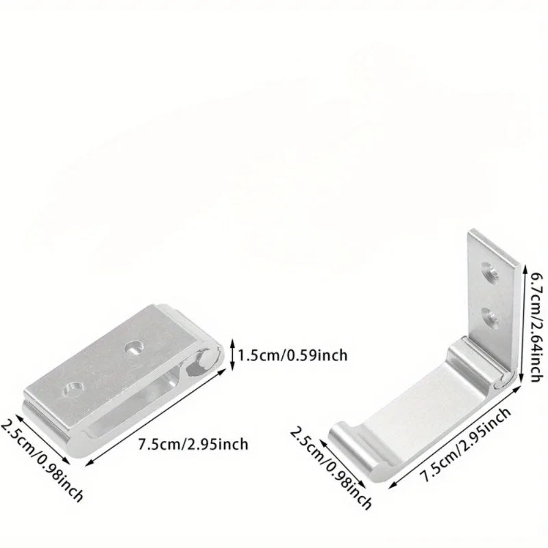 Foldable Wall Hook – Rustproof Aluminum, Coats, Towels & Bags Foldable Wall Hook Babs