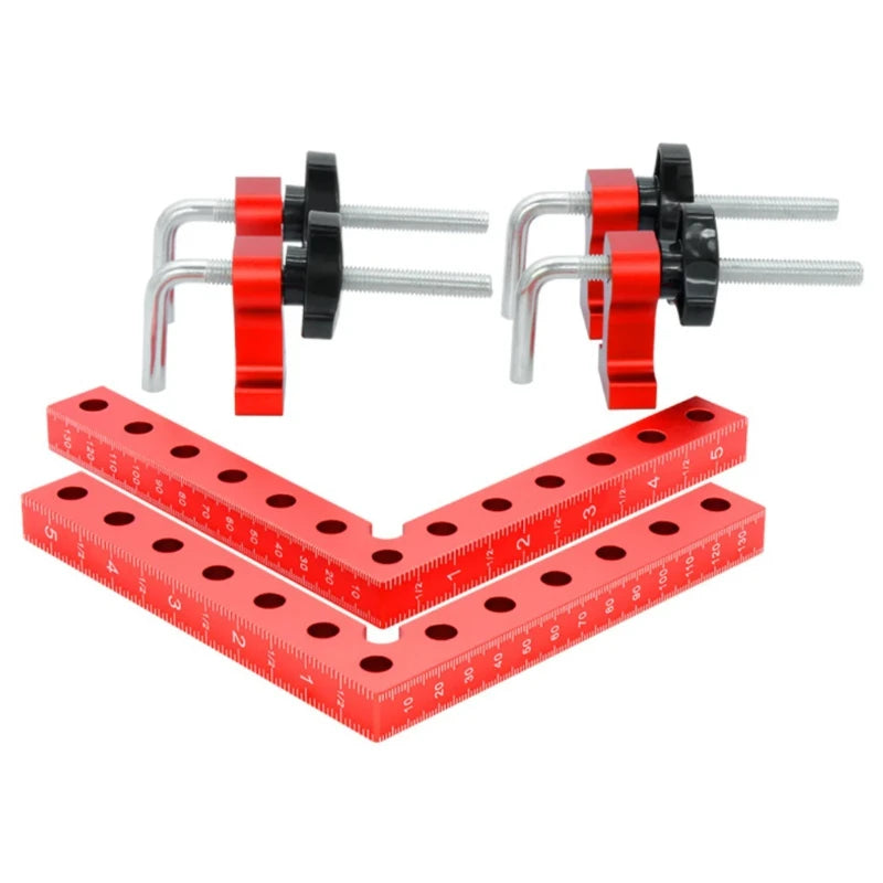 90° Right Angle Corner Clamp – 120/140mm Aluminum Woodworking Woodworking Corner Clamp Babs